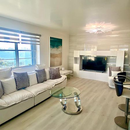 Panoramic Luxurious Waterfront One Bedroom Apartment With Miami Skyline View Free Parking 5Min Drive To Miami Beach Exterior foto